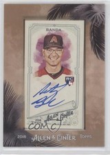 2018 Topps Allen & Ginter Mini Framed Auto Anthony Banda #MA-AN Auto 0c6