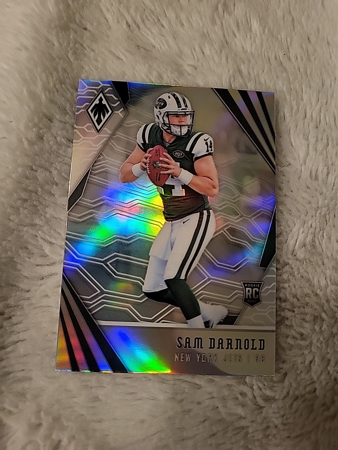 2018 Phoenix Silver Refractor Sam Darnold Rookie #103 RC Seahawks 