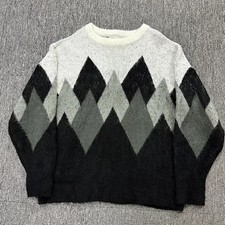 Nitted Oversized Knit Sweater - Men's Size