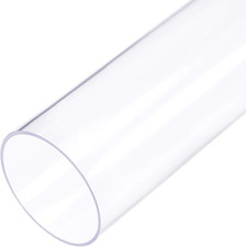 Clear Rigid PVC Pipe 1 3/16" 30Mm ID X 1 1/4" 32Mm X 1.3Ft round Tube Tubing