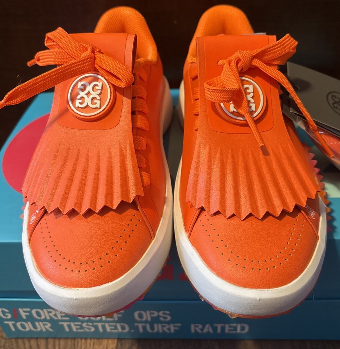 G/Fore Gfore G4 Kiltie G.112 Golf Shoe Sneaker ⛳️ Ladies 5.5