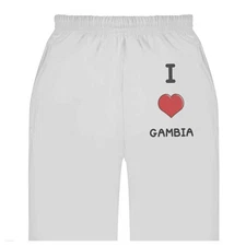'I Love Gambia' Adult Sweatpants / Joggers (JO033927)