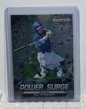 Sal Stewart 2022 Panini Prizm Draft Power Surge Insert Card #PS-SS