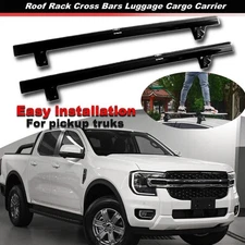 Roof Rack Cross Bars Fits For Ford Ranger 2022-2026 Roof Cargo Rack Crossbars