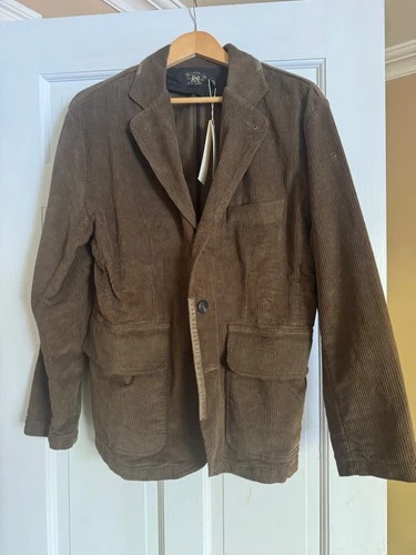 with tags RRL Corduroy Sport Coat Brown LargJapanese Market G1N
