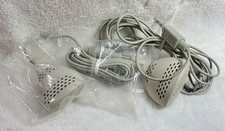 Set Of 2 Vintage Apple PlainTalk Microphones 550-0670, Macintosh Computers