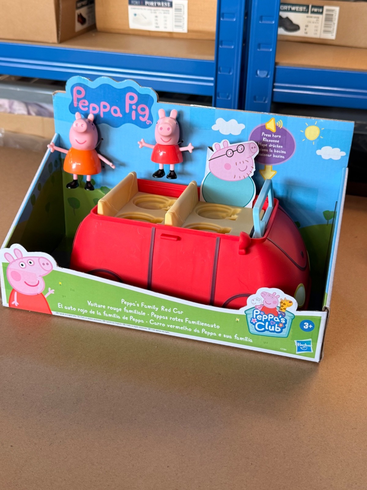 Peppa Pig Peppa’s Adventures Peppa’s Family Red Car ,Speech and Sound Effects