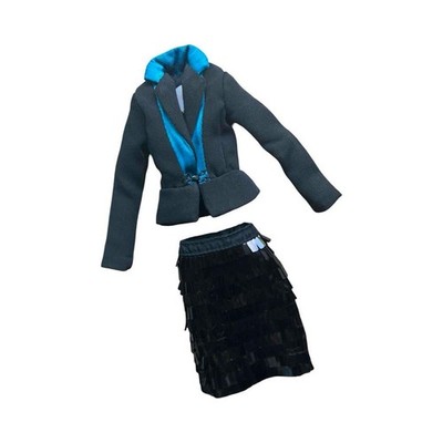 12'' Integrity Toys~Live, Work, Play Giselle Black Sequined Skirt & Jacket~LE 600