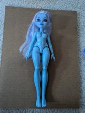 Monster High Self Scare Secrets Abbey Nude Doll Only Pre-owned Mattel 2025