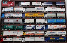 Bastelmodelle Hängerzüge Herpa, AWM u.a. Baam, Rieck, Rhenus etc. 1:87 /920