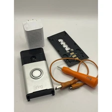 Ring Bundle Video Doorbell And Doorbell Chime Satin Smart Home Security Camera