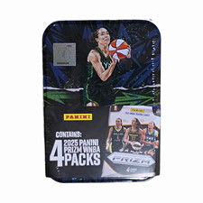 Panini Prizm WNBA 2025 Basketball Trading Cards 4-Pack Tin (24 Cards)