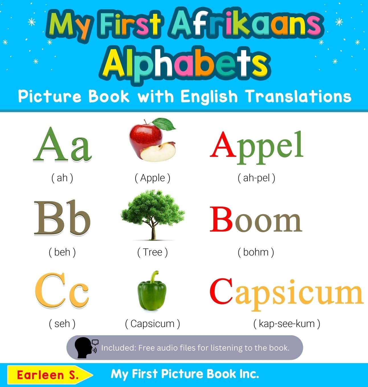 My First Afrikaans Alphabets Picture Book with English Translations: Bilingual Early Learning & Easy Teaching Afrikaans Books for Kids: 1 (Teach & Learn Basic Afrikaans Words for Children) - Image 3