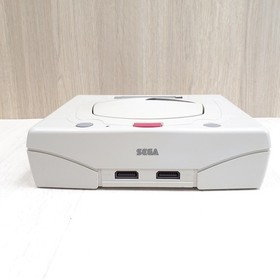 Sega Saturn console Japan White bundle with 5 Games & 2 controllers tested
