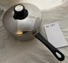 Stainless Steel Saucepan + Tefal Steamer Lid - 20cm - Ref 137