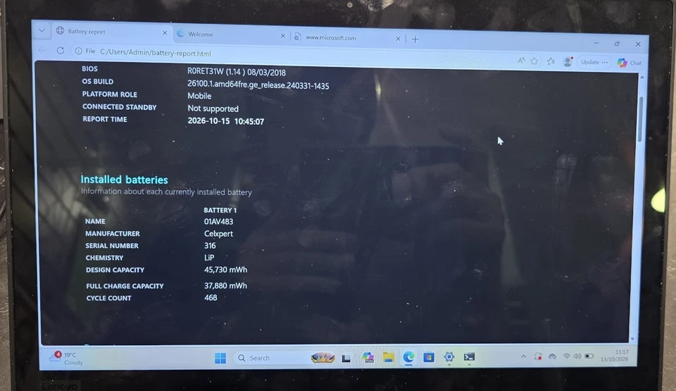 Lenovo ThinkPad X380 Yoga · i5-8350U · 4GB · 256GB, photo 1 of 5