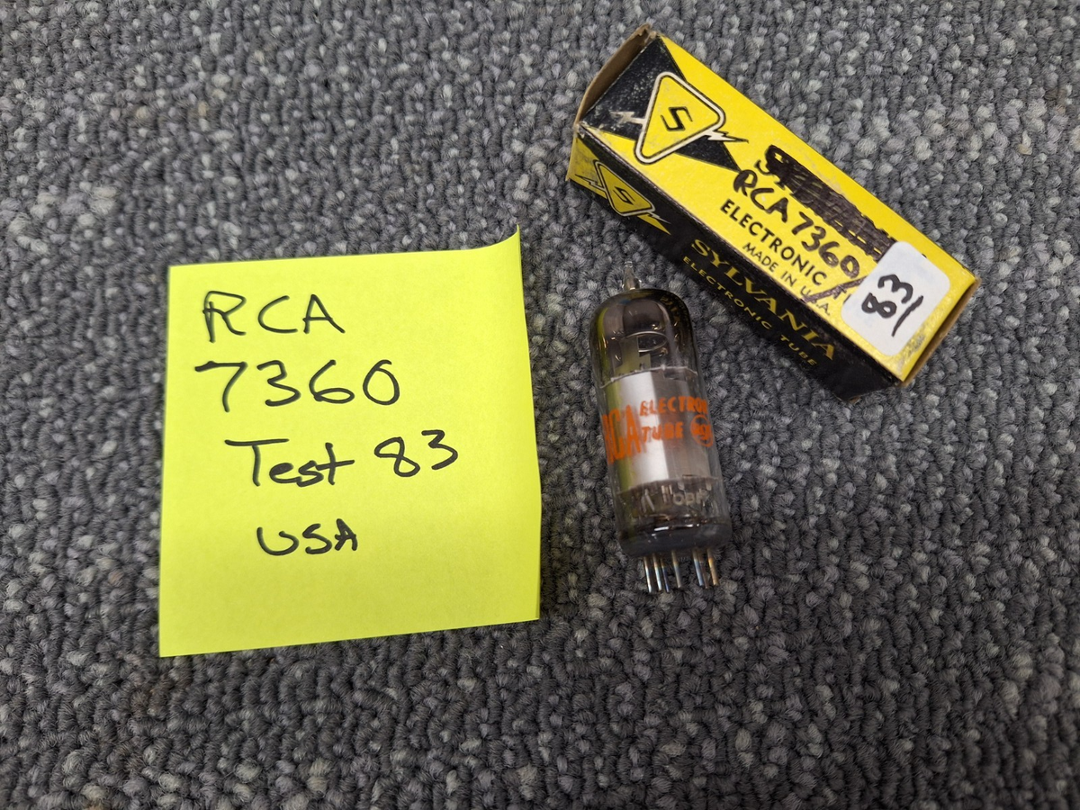 RCA 7360 Vacuum Tube | eBay