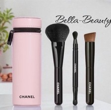 CHANEL Les Pinceaux de CHANEL 111 Pink 2023 Limited Edition 3 Essential Brushes