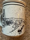 San Francisco Coffee Mug 1987 SNCO Speckled Streetcar Golden Gate Bridge Vintage — photo 5