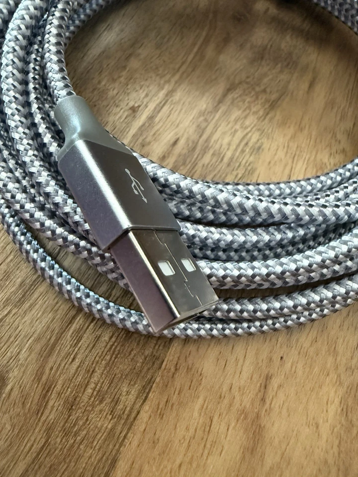 Apple Charge Cord USB-A to Lightning Charging Cable 7ft - Image 2 of 3