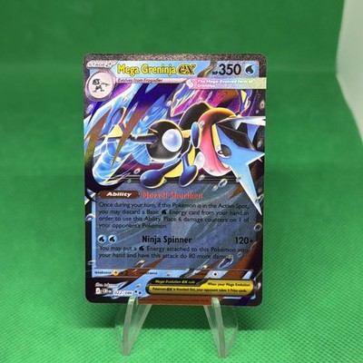 Pokemon Mega Greninja ex 022/086 Chaos Rising Double Rare Holo - NM/Mint