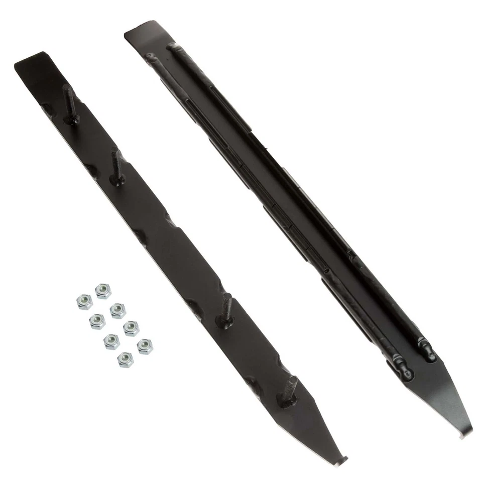 Bottom Line 6" DUAL Runner Carbides para Yamaha muchas motos de nieve 2001-2022 Foto 3 de 3