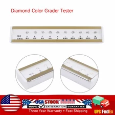 GIA Master Set Diamond Color Grading Color Tester D-M Colorimetric 10 Stone