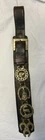 Antique & Vintage English/Welsh Horse Brass 4 Medallion Martingale Leather Strap