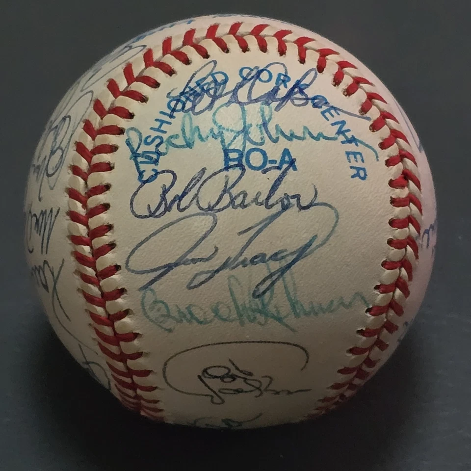 Baltimore Orioles Multi-Signed Team Baseball w/ Weaver, Robinson, Miranda - Image 4 of 4