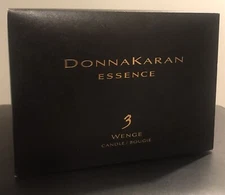 Donna Karan Black 4-wick Candle ESSENCE 3 Wenge NEW IN BOX DISCONTINUED RARE!