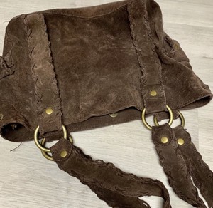 Gap Gamuza Bolso en Marrón Chocolate. nuevo sin etiquetas. venta al por  menor $128 | eBay