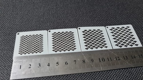 Juego de 4 piezas modelo de pintura aerógrafo a escala de pez tamaño micro - Imagen 3 de 7