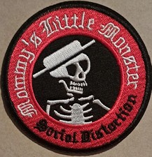 Social Distortion embroidered Iron on patch