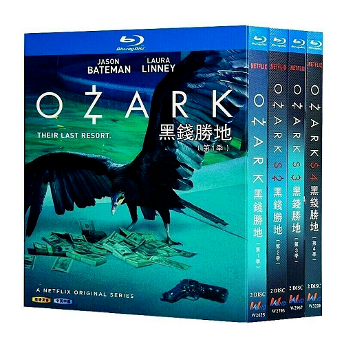 Ozark Season 1-4: 8-Disc All Region New Box Set