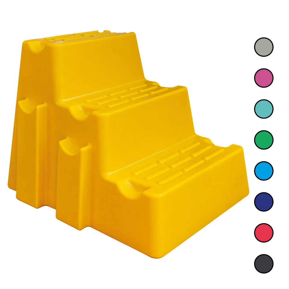 BRAMA WEST Ayuda para ascenso "3 pasos" y bloque de obstáculos Cavaletti salto escalera caballo