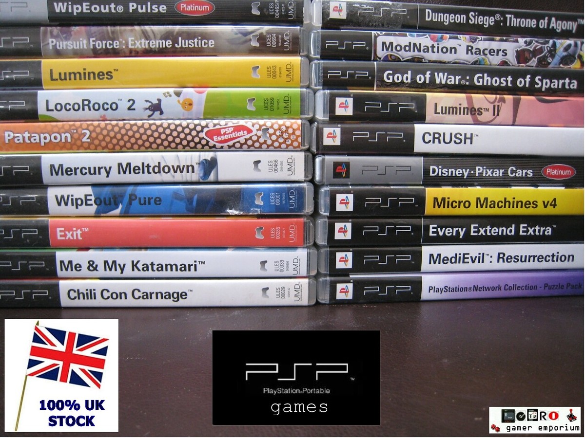 A range of games. A range of games