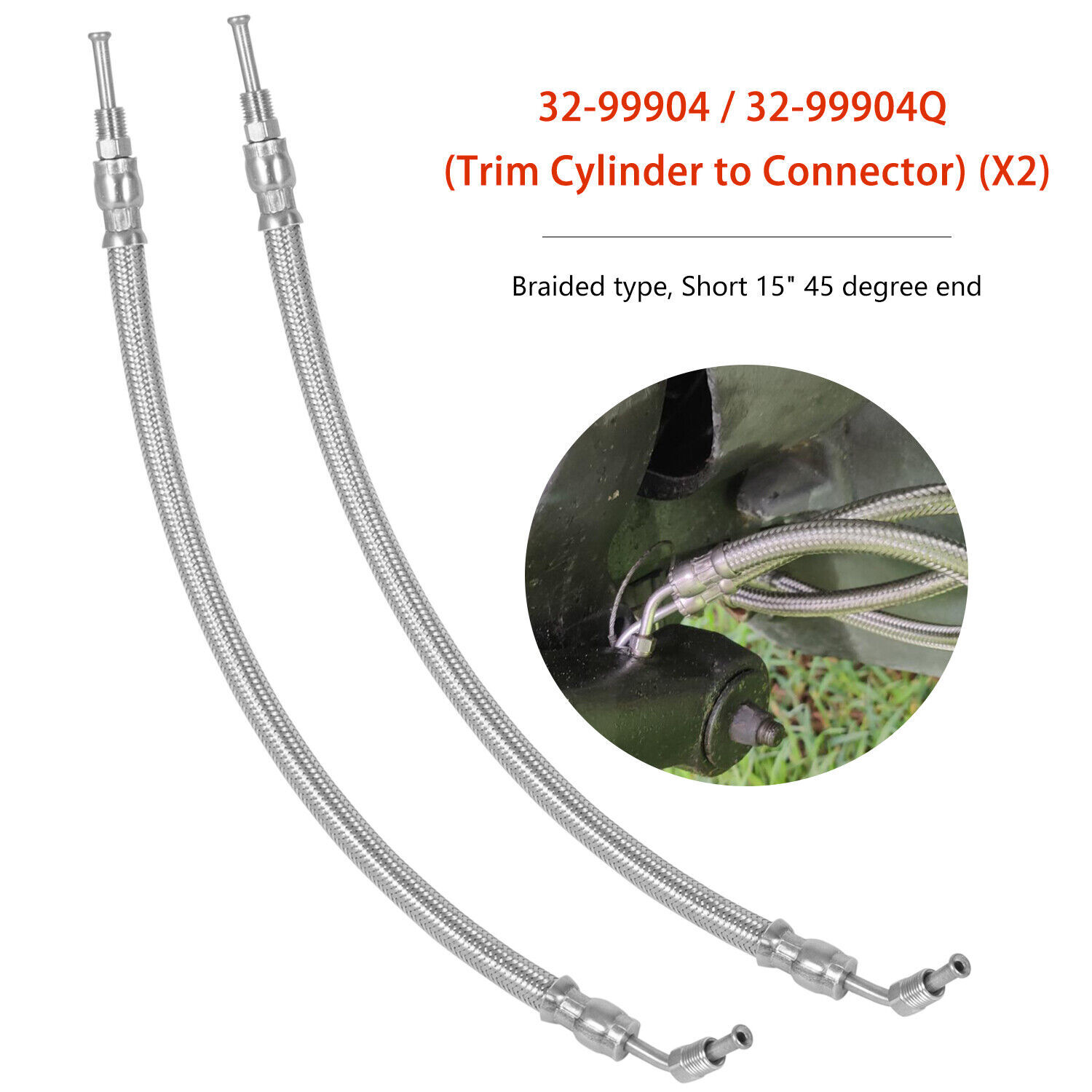 Kit De Garnitures Et Tuyaux Pour Cylindre De Trim Mercruiser Alpha One Gen Two | Réf. 32-864960 | Neuf