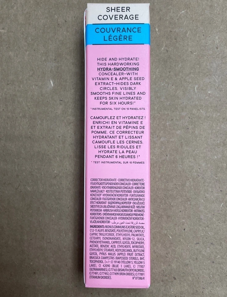 CORRECTOR HIDRATANTE BENEFICIO BOI-ING Nº1 JUSTO (TOTALMENTE NUEVO CON CAJA, NUNCA USADO) Foto 2 de 3