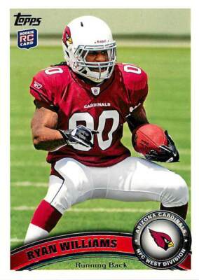 Ryan Williams 395 2011 Topps Rookie RC