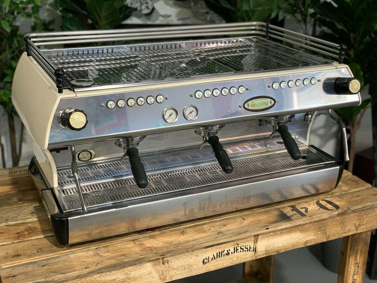 LA MARZOCCO FB80 3 GROUP CREAM ESPRESSO COFFEE MACHINE CUSTOM