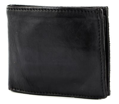 CAMPOMAGGI Wallet Geldbörse Nero schwarz Neu
