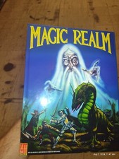AVALON HILL MAGIC REALM 3.1 EDITION FANTASY RPG ROLE PLAYING BOARD GAME RULE
