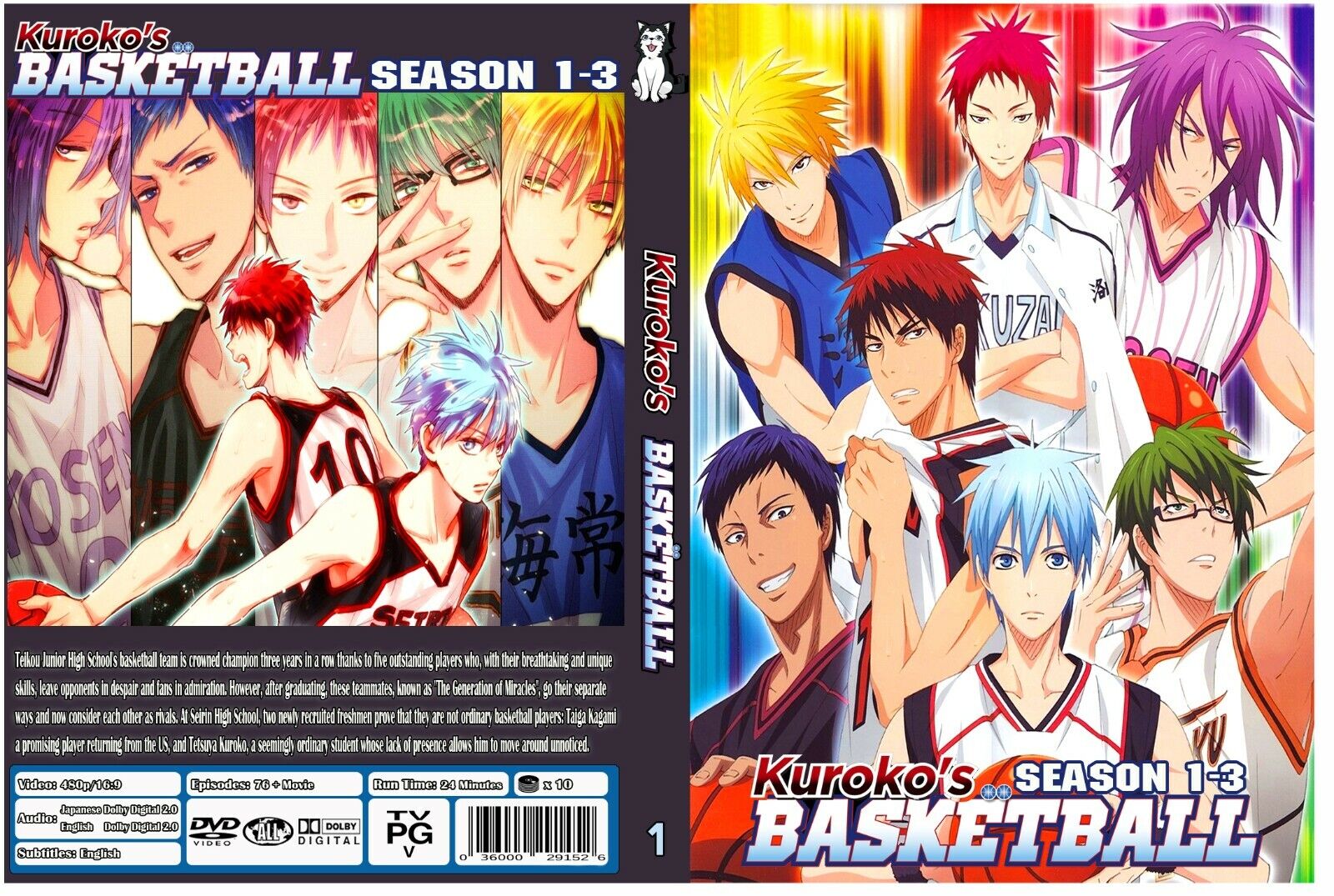 Kuroko's Basketball Anime Gets Extra Game Film & 3 Compilation Films :  r/anime