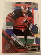 Reid Dyck  2022 team canada juniors Prospectus Momentous #36