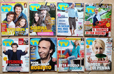 TV SORRISI CANZONI LOTTO DI 8 RIVISTE 2011/16 MARCUZZI-BENINGNI-FERILLI-INSINNA