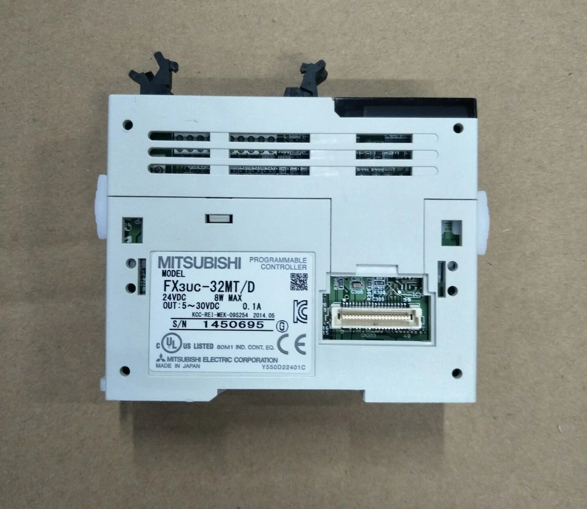 1PC USED MITSUBISHI FX3UC-32MT/D FX3UC32MTD Tested It In Good