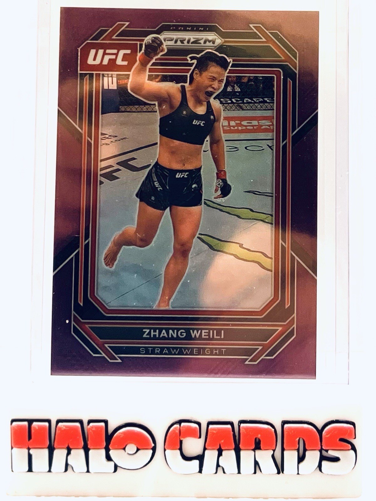 PACK FRESH 2023 Prizm UFC Purple Prizm #198 Zhang Weili - Strawweight /149