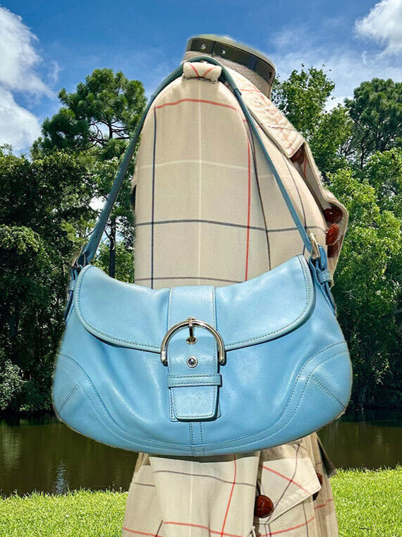 COACH Vintage Y2K Soho Leather Buckle Shoulder Bag 9248 COACH Vintage Y2K Soho Leather Buckle Shoulder Bag 9248