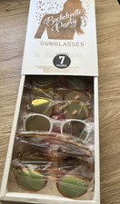 Bride Tribe Bachelorette Sunglasses 1 Bride  6 Bridesmaid Sunglasses NEW
