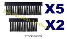 Poolmaster 38606 Pool Spa Hot Tub Replacement Brush 7 ct Brushes Vacuum Nylon